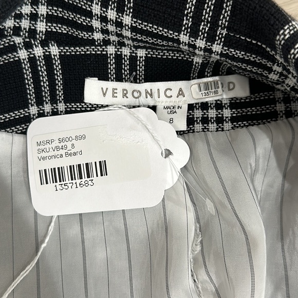 Veronica Beard Lyda Dickey Blazer size 8 - Picture 8 of 10